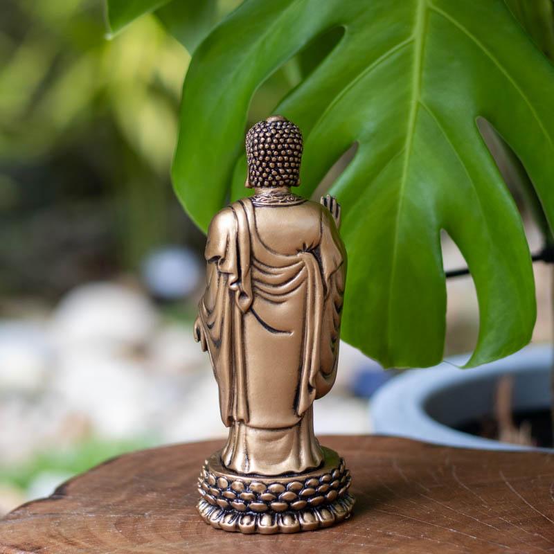 Escultura Buddha Resinado | Zen Decor