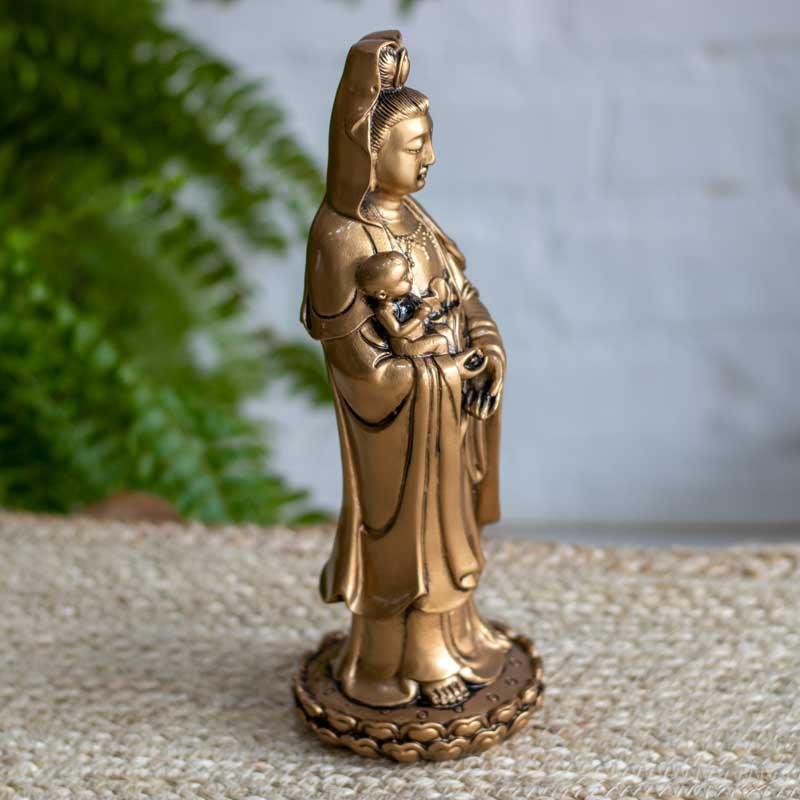 A00027-2-escultura-estatueta-resina-objeto-decorativo-oriental-divindade-hinduismo-decor-zen-loja-presentes-kuan-yin-deusa-sabedoria-prosperidade-crianca-gold