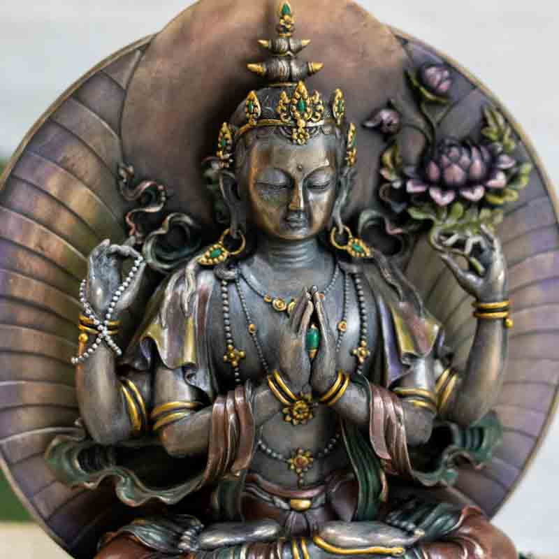 Estatueta Budista Avalokiteshvara | Veronese avalokiteshvara,budismo,estatuetas,misticos,oriental,unisex,veronese