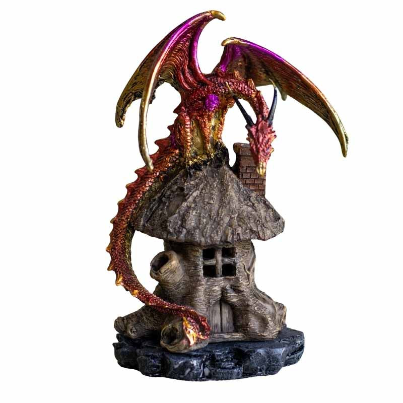 Enfeite / Incensário Cone Dragão Chaminé dragao,incensario,ludico,unisex