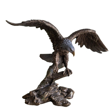 Escultura Águia Realista 45cm | Veronese Design aguia,animais,eles,estatuetas,mistico,realista,veronese