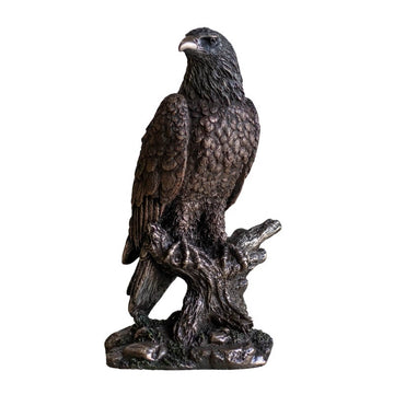 Estatueta Águia Empoderada em Resina 22cm aguia,animais,eles,estatuetas,mistico,realista