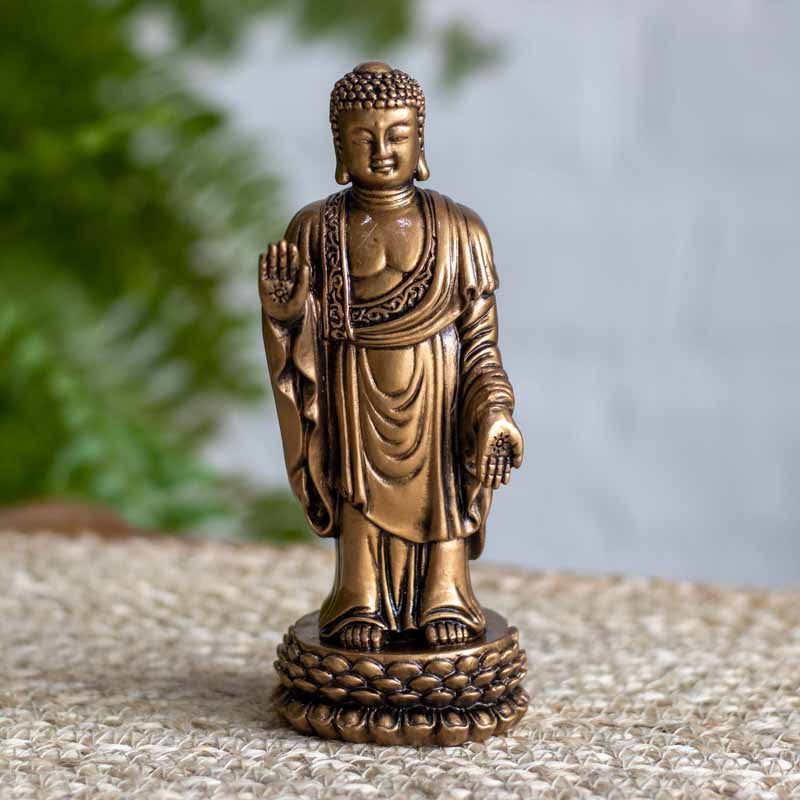 Escultura Buddha Resinado | Zen Decor buda,budismo,estatuetas,misticos,oriental,unisex