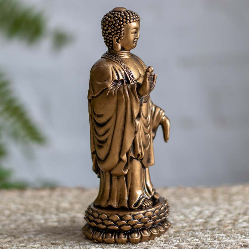 Escultura Buddha Resinado | Zen Decor