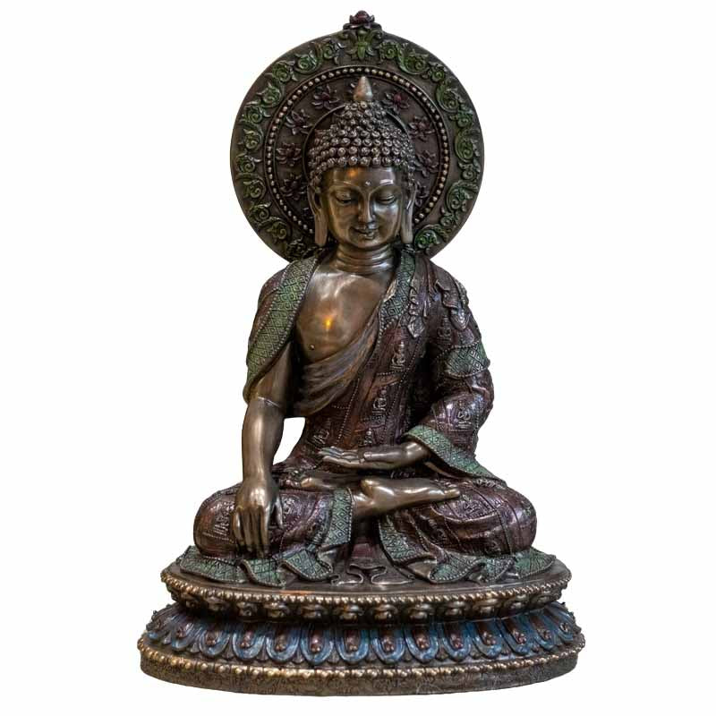 Estatueta Decorativa Buda Zen | Veronese Design buda,budismo,estatuetas,misticos,oriental,unisex,veronese