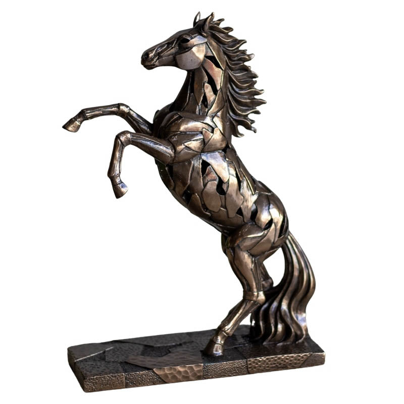 Estatueta LED Cavalo Steampunk | Veronese animais,eles,estatuetas,ludico,moderno,veronese