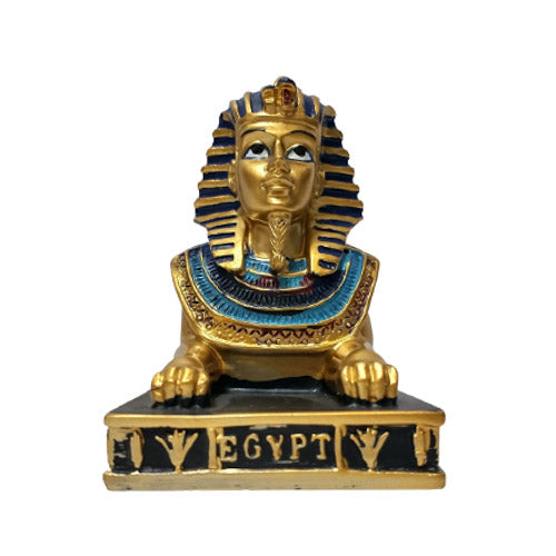 Enfeite / Estatueta Esfinge Egípcia Gold 12cm egipcias,esfinge,estatuetas,farao,unisex
