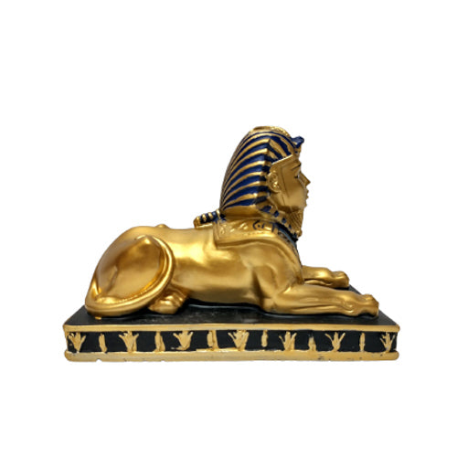 Enfeite / Estatueta Esfinge Egípcia Gold 12cm egipcias,esfinge,estatuetas,farao,unisex
