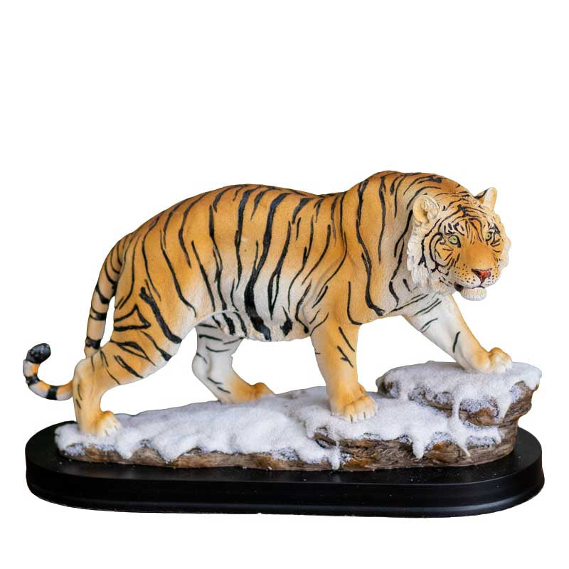 Escultura Decorativa Tigre Realista em Resina animais,eles,estatuetas,realista,tigre