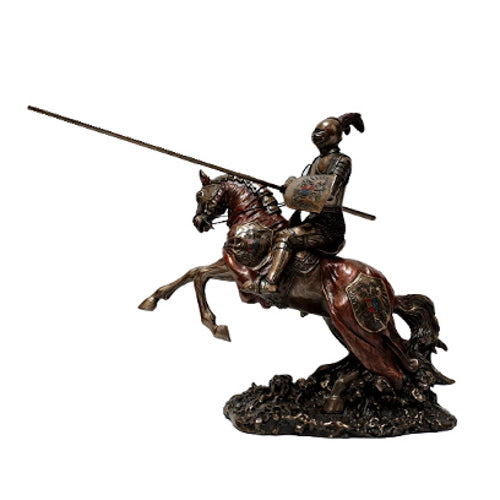 Estatueta Decorativa Cavaleiro Medieval | Veronese animais,eles,estatuetas,guerreiro,medieval,outras,veronese