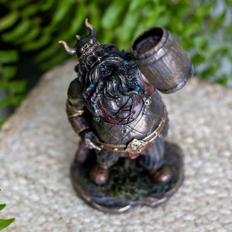 Estatueta Viking Festejando em Resina | Veronese