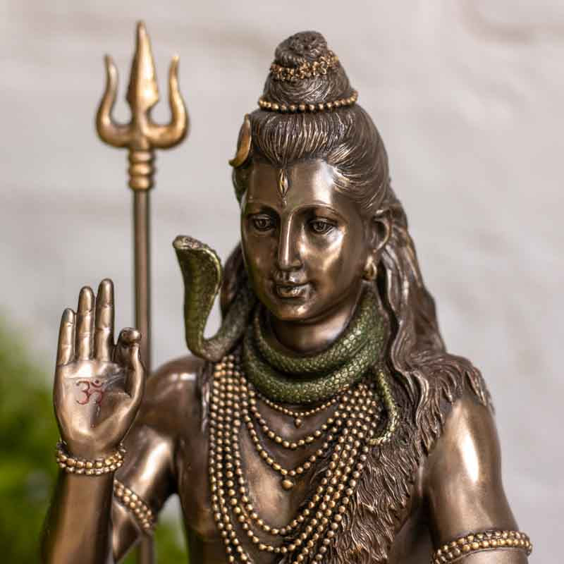 Escultura de Shiva Veronese 25cm | Arte Hindu divindade,estatuetas,hindu,shiva,unisex,veronese
