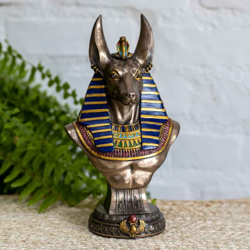Estatueta Anubis Bronzeada | Veronese Design anubis,divindade,estatuetas,unisex,veronese