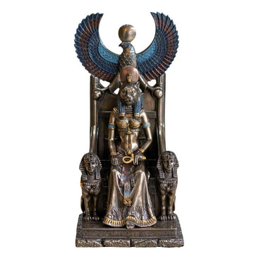 Estatueta Sekmet Deusa Egípcia da Guerra 27cm divindade,egipcias,eles,estatuetas,sekhmet,veronese