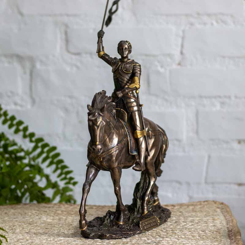 Enfeite / Estatueta Joana Darc | Veronese Design elas,estatuetas,joana darc,outras,veronese