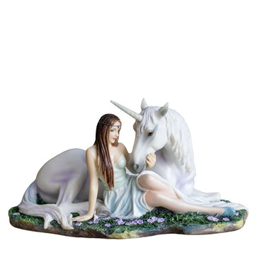 Estatueta Coração Puro em Resina | Veronese Design animais,elas,elementais,estatuetas,fada,ludico,veronese