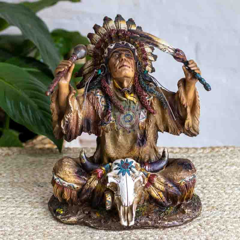 estatueta-escultura-paje-cacique-resina-objetos-decorativos-decoracoes-resina-realista-xama-indigena-sioux-americano-002_jpg