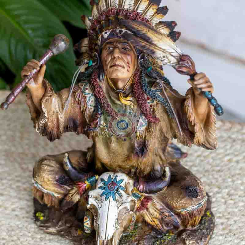 estatueta-escultura-paje-cacique-resina-objetos-decorativos-decoracoes-resina-realista-xama-indigena-sioux-americano-003_jpg