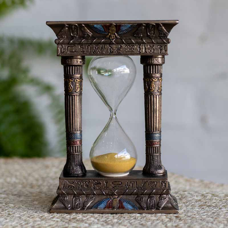 Enfeite Ampulheta Egípcia | Decor de Escritório ampulheta,egipcias,eles,estatuetas,objetos outros,veronese