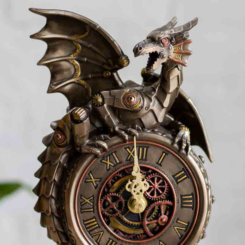 relogio-decorativo-bronzeado-modelado-resina-dragao-steampunk-enfeite-loja-decoracoes-presentes-decorzen-004