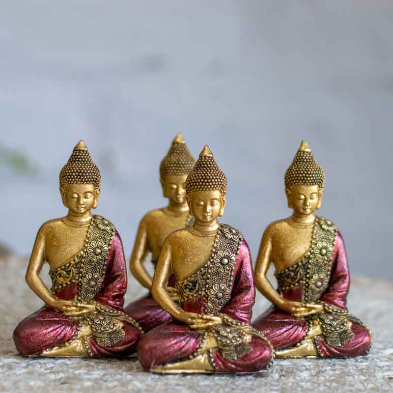 Estatueta Miniatura Buddha Thai | Presentes buda,budismo,estatuetas,oriental,unisex