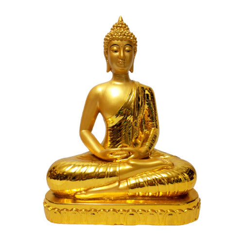 Estatueta Buddha Thai Gold 30cm | Enfeites de Casa buda,budismo,estatuetas,misticos,oriental,unisex