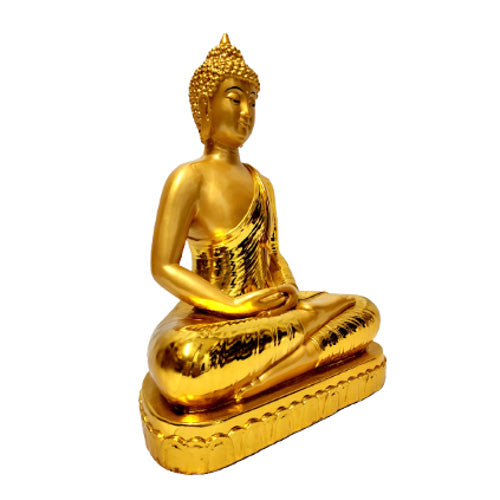 Estatueta Buddha Thai Gold 30cm | Enfeites de Casa buda,budismo,estatuetas,misticos,oriental,unisex