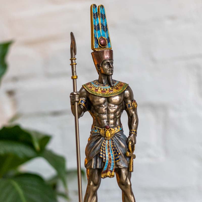 escultura-amon-egipcio-mitologia-deuses-enfeite-decorativa-decoracao-bronzeada-loja-decorzen-002