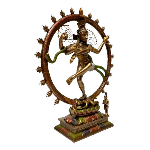 Escultura de Shiva Nataraja | Artefato Hindu divindade,estatuetas,hindu,shiva,unisex,veronese