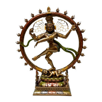 Escultura de Shiva Nataraja | Artefato Hindu divindade,estatuetas,hindu,shiva,unisex,veronese