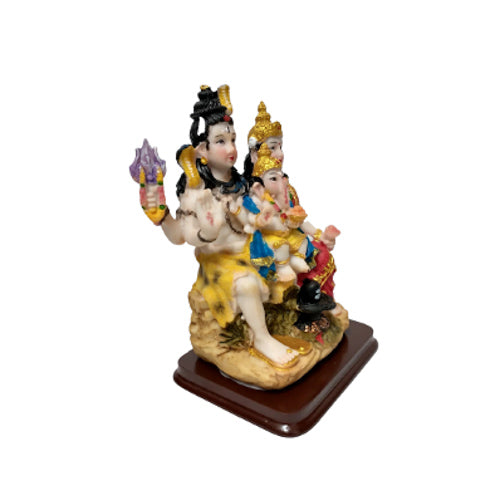 Estatueta / Enfeite Família Hindu em Resina divindade,elas,estatuetas,hindu
