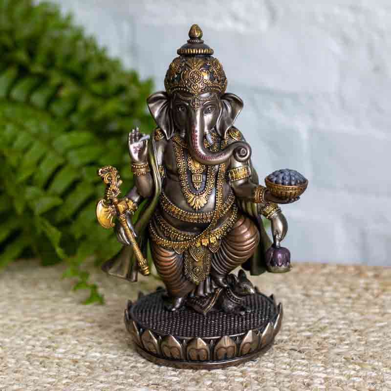 Escultura Deus Ganesh da Sabedoria Espiritual divindade,elas,estatuetas,ganesh,hindu,veronese