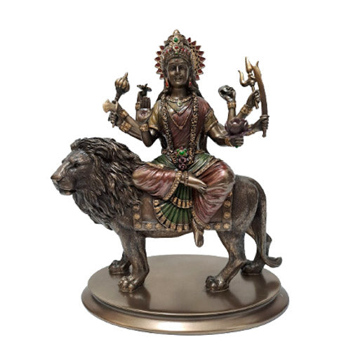 Escultura Decorativa Deusa Durga | Arte Hindu divindade,durga,elas,estatuetas,hindu,veronese
