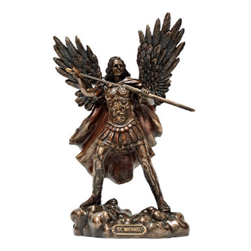 Estatueta São Miguel Arcanjo e Dragão | Veronese anjos,arcanjo miguel,celestiais,estatuetas,unisex,veronese