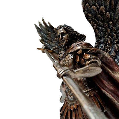 Estatueta São Miguel Arcanjo e Dragão | Veronese anjos,arcanjo miguel,celestiais,estatuetas,unisex,veronese