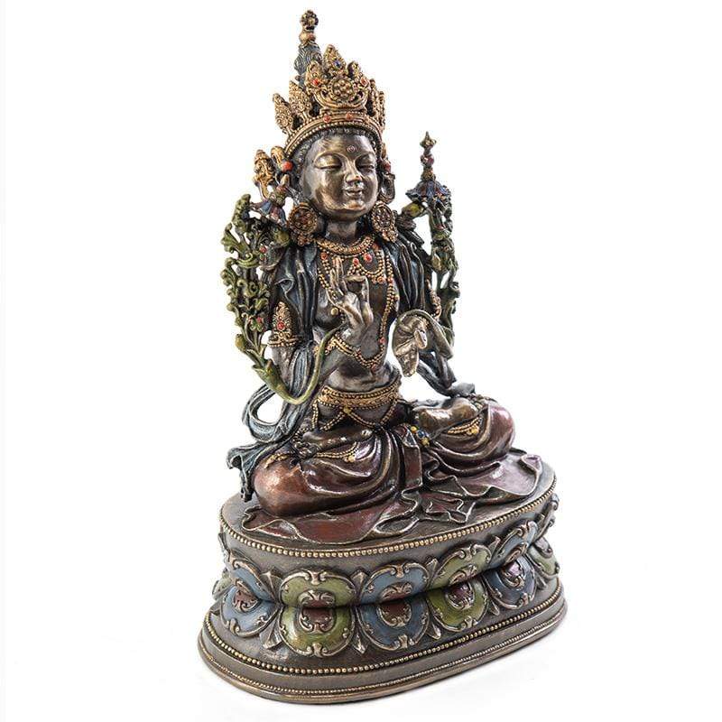 Estatueta Deusa Tara Tibetana em Resina | Veronese budismo,divindade,elas,estatuetas,tara,veronese