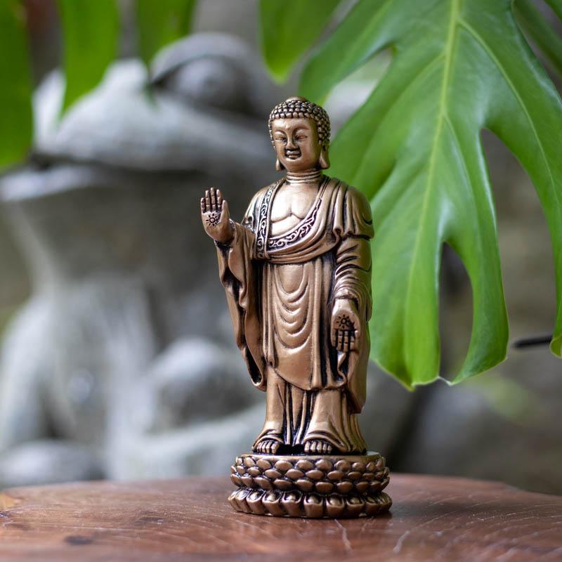 Escultura Buddha Resinado | Zen Decor